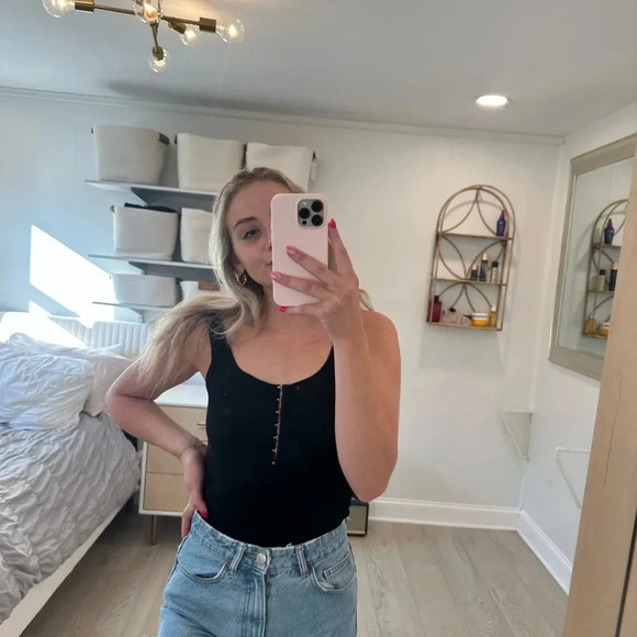 FOREVER 21 bodysuite M/L - Picture 5 of 7